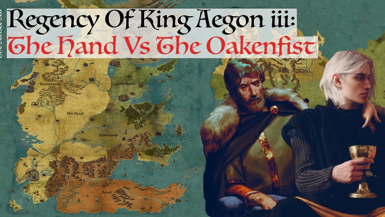 The Hand Vs The Oakenfist | House Of The Dragon History & Lore | Dance Of The Dragons (Aegon iii)