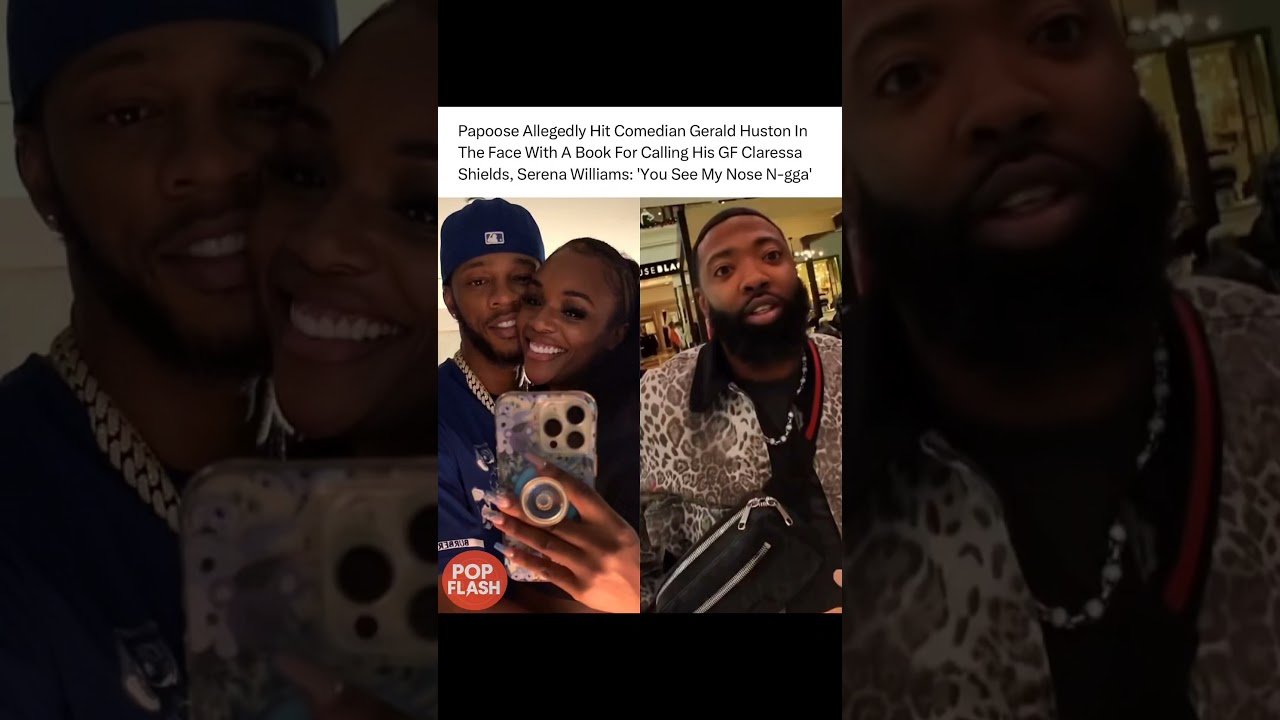 Papoose LOSES IT! After Gerald Huston calls Claressa Shields &ldquo;Serena Williams&rdquo; #papoose #shorts