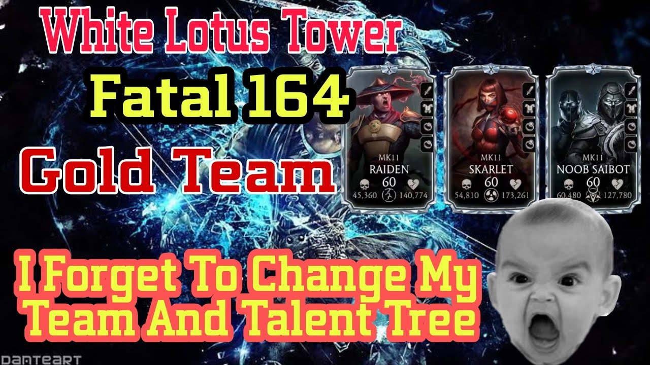 White Lotus Fatal Tower 164 with Gold team