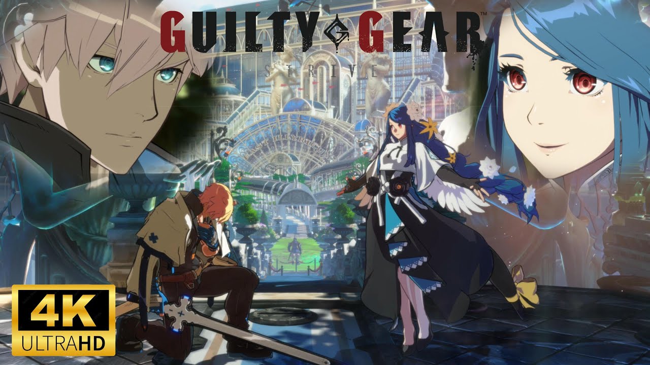 【GGST】クイーンディズィー 掛け合い・特殊セリフまとめ（アーケードモード込み）BGMなし　Dizzy　Guilty Gear -Strive- 　without BGM　 4K/60fps