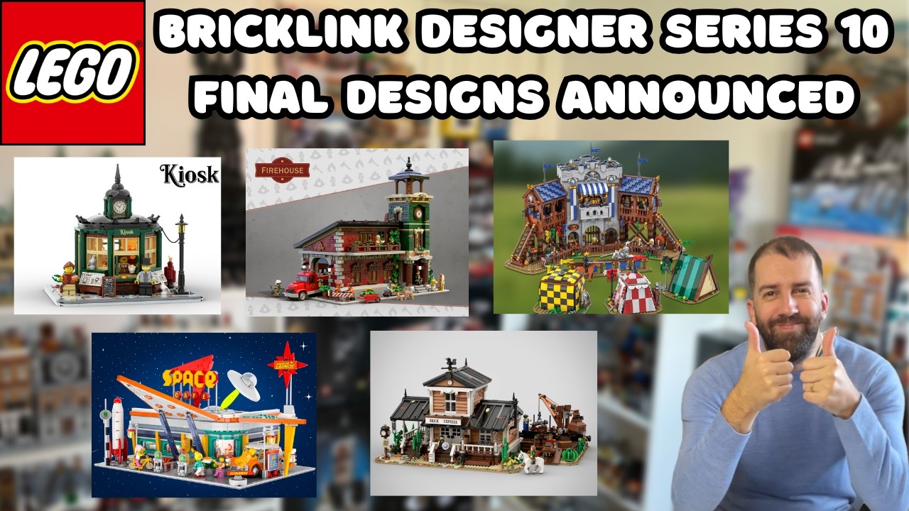 10-й сезон программы LEGO Bricklink Designer Program &ndash; объявлены 5 финалистов.