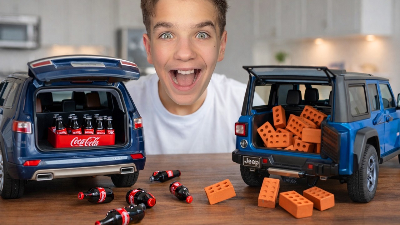 Что внутри багажников автомобилей масштаба 1:18? Подборка Марка.