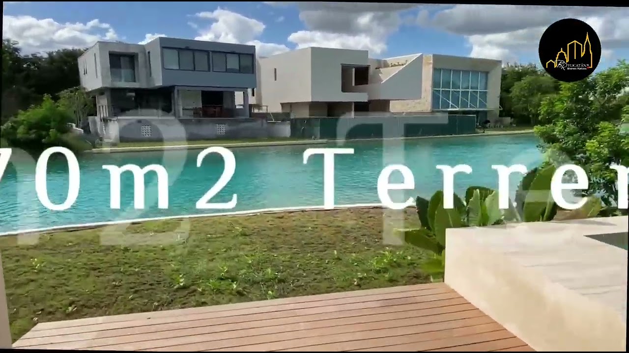 CASA EN VENTA MÉRIDA FRENTE A LAGO DE KANHA, YUCATÁN COUNTRY CLUB