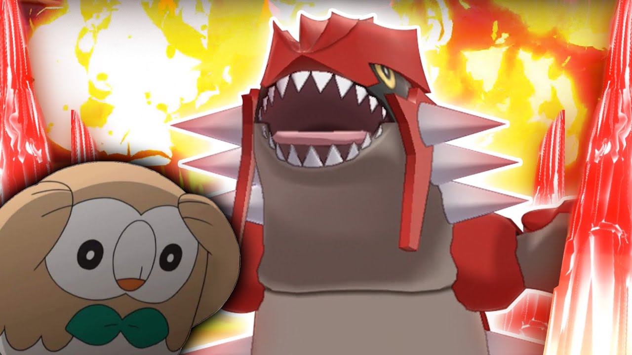 Groudon in Series 12 has so many friends