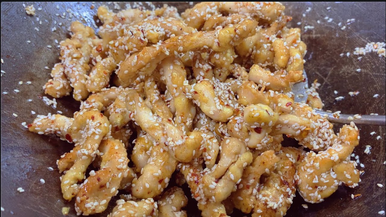 KETO SESAME CHICKEN