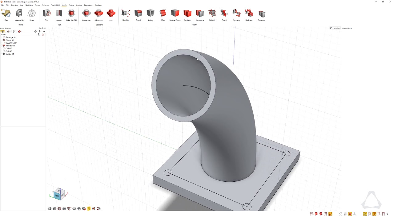 Solid Modeling of a Mechanical Part