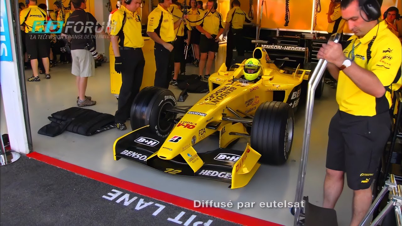 2003 - German GP FOM Testing 1080P camera during practice Remastered