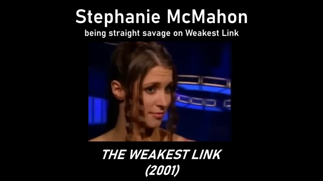 Stephanie McMahon on Weakest Link 