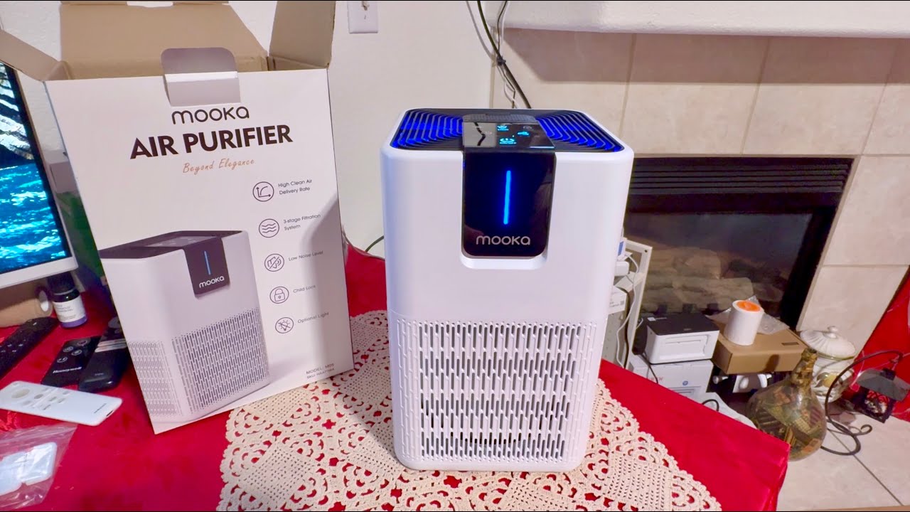 Breathe Easy with the Mooka Air Purifier! Unboxing, Setup and Overview