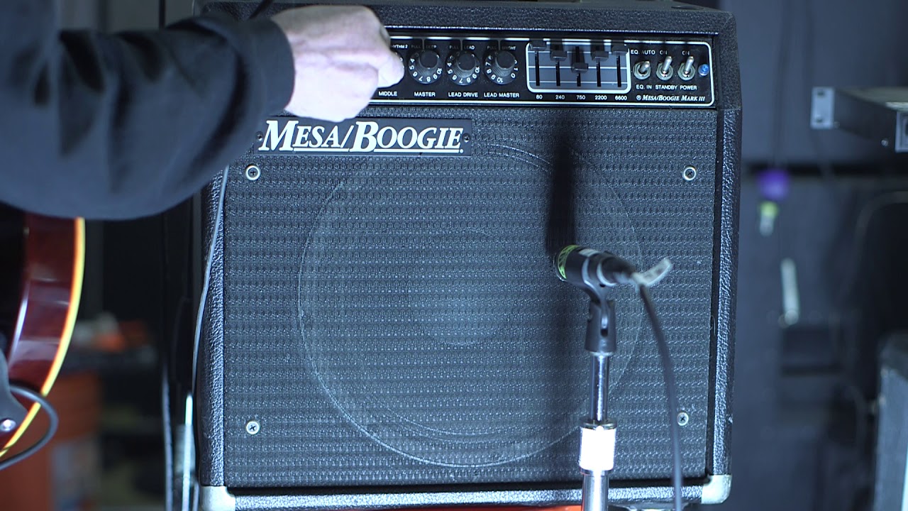 1987 Mesa Mark III Red Stripe Demo 2 International voltage
