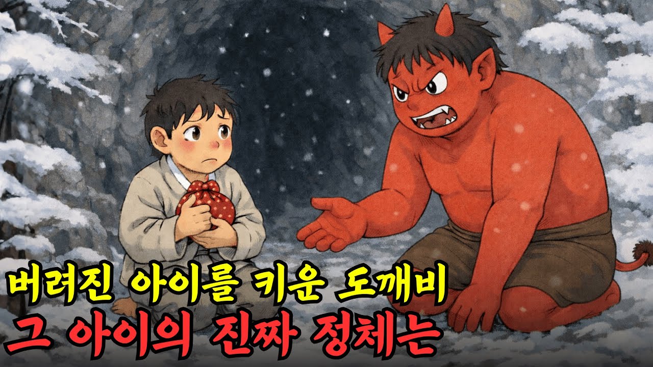 깊은 산속에 버려진 아이를 키운 도깨비, 그 아이의 진짜 정체는 무엇인가? [야담, 민담, 전설, 설화, 조선야담]