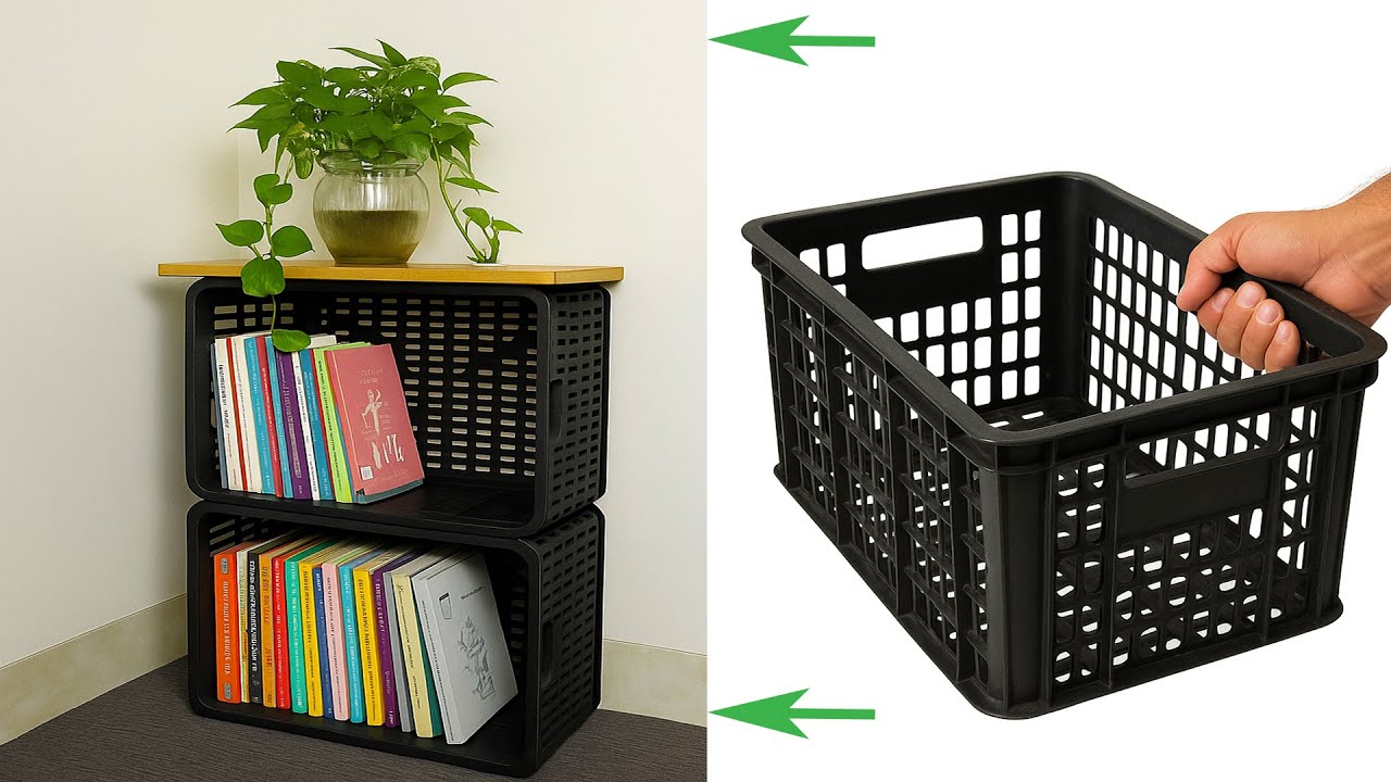 You’ll Never Throw Plastic Baskets Away After Seeing This, ONLY 5 MIN !