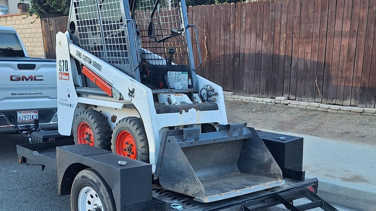 Экскаватор Bobcat S70. Поехали со мной на работу! #bobcat #строительство #благоустройствотерритор...