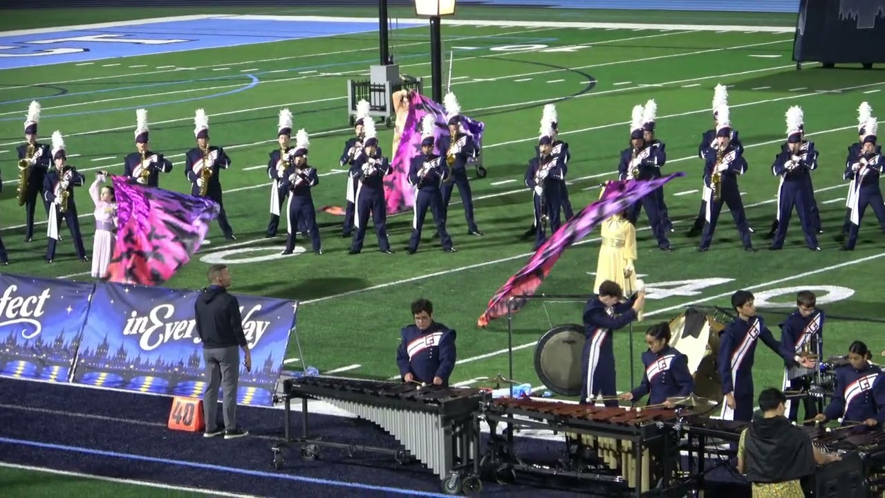 Buffalo Grove High School Marching Band Perform at Knights of Champions