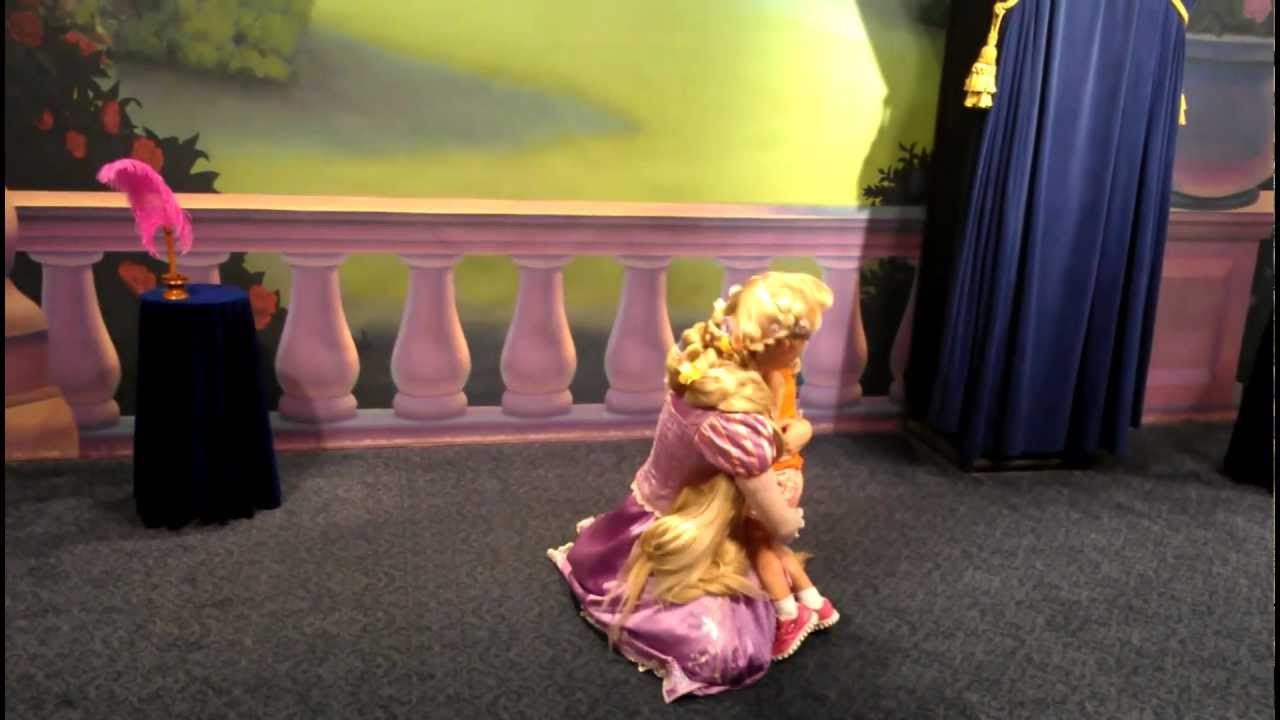 MEETING RAPUNZEL FOR THE FIRST TIME