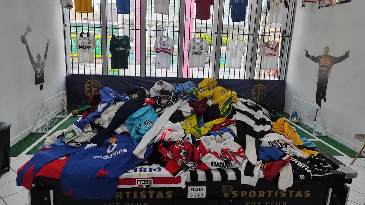 Veja toda loja incluindo as novidades de camisas de futebol aqui da EsportistasFc 
