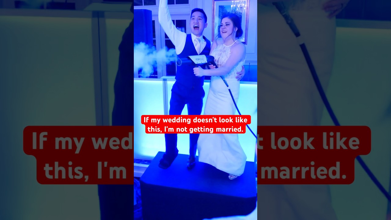 If he doesn't want a CO2 gun at our wedding then he's not the one for me😌#wedding #rave #shorts