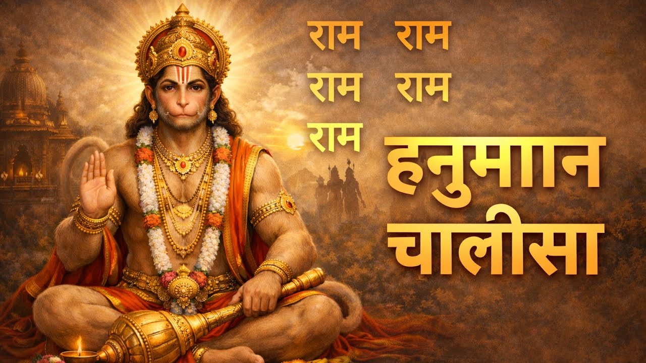Powerful Hanuman Chalisa | सुनते ही संकट खत्म | Jay Hanuman 🙏 jay shree ram 🥰 