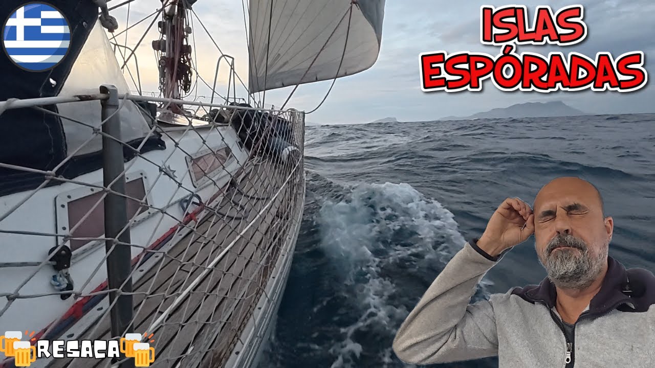 Esto pasó navegando a vela en las Islas Espóradas en Grecia