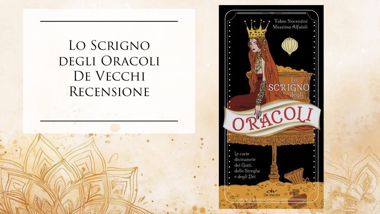 Lo Scrigno degli Oracoli De Vecchi- nuova edizione 