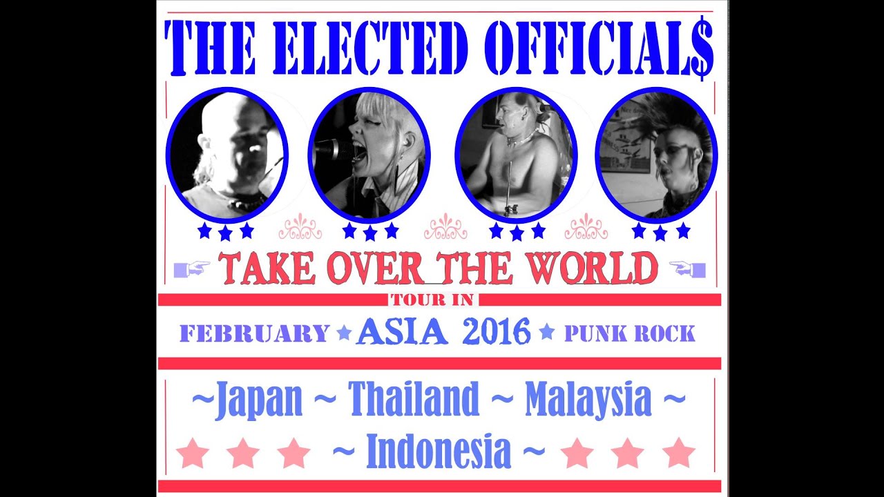 The Elected Officials, punk, Austin Texas, Asia tour