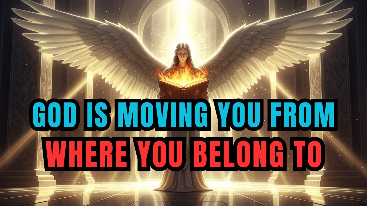 🔥 Chosen One THE DIVINE RELOCATION ORDER  God Is Moving You From Where You Were to Where You Belong