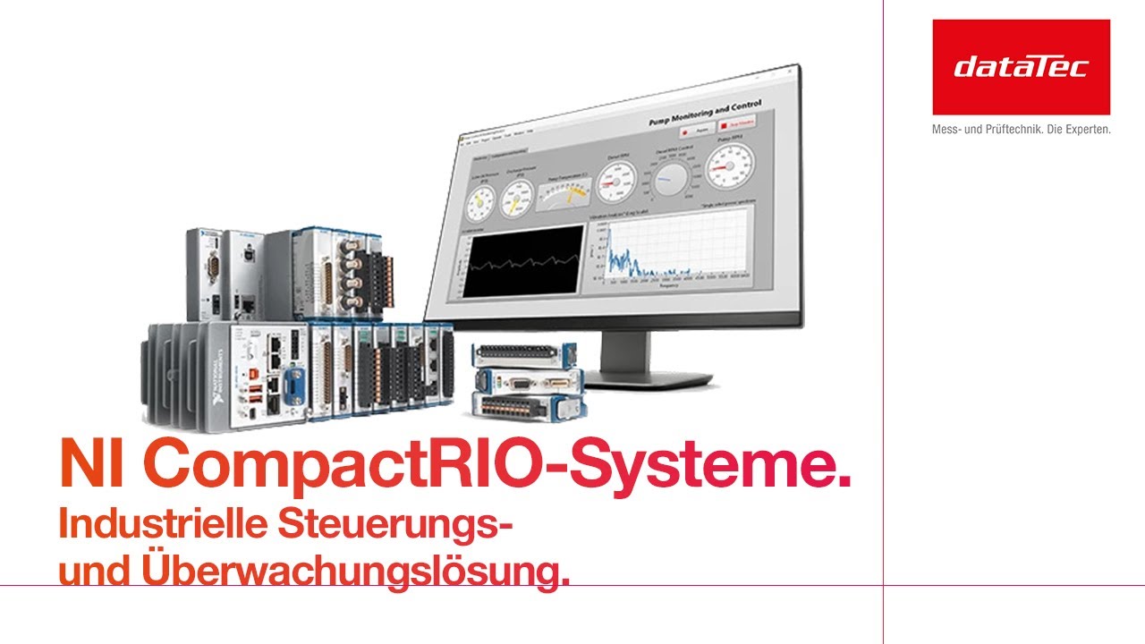 NI CompactRIO - Industrial control and monitoring solution