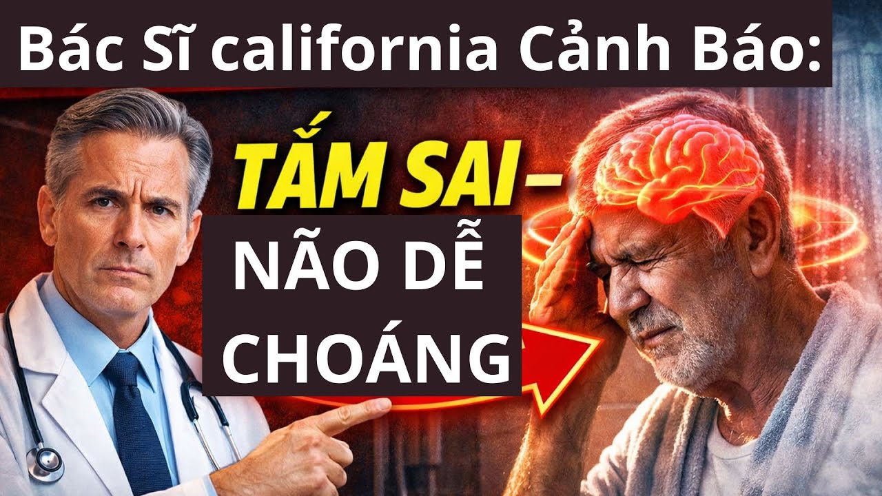Tắm Mỗi Ngày Không Còn An Toàn Như Bạn Nghĩ – Bác Sĩ Phân Tích Vì Sao Người Lớn Tuổi Dễ Gặp Biến Cố