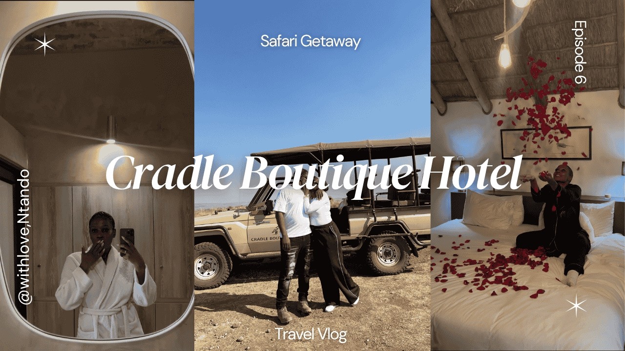 Game Drive, Gourmet Bites and Giggles | Cradle Boutique Hotel | Spa Date | Weekend Getaway in JHB
