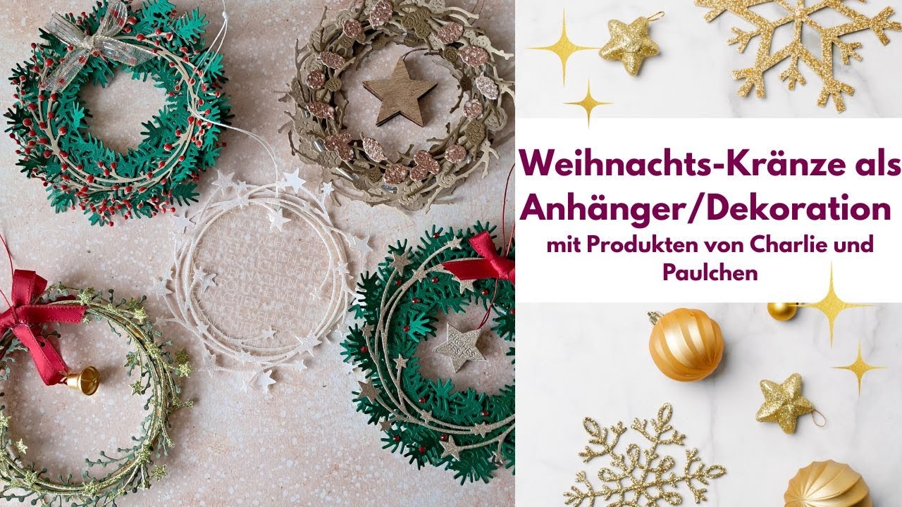 #werbung Kränze als Anhänger / Dekoration in verschiedenen Varianten