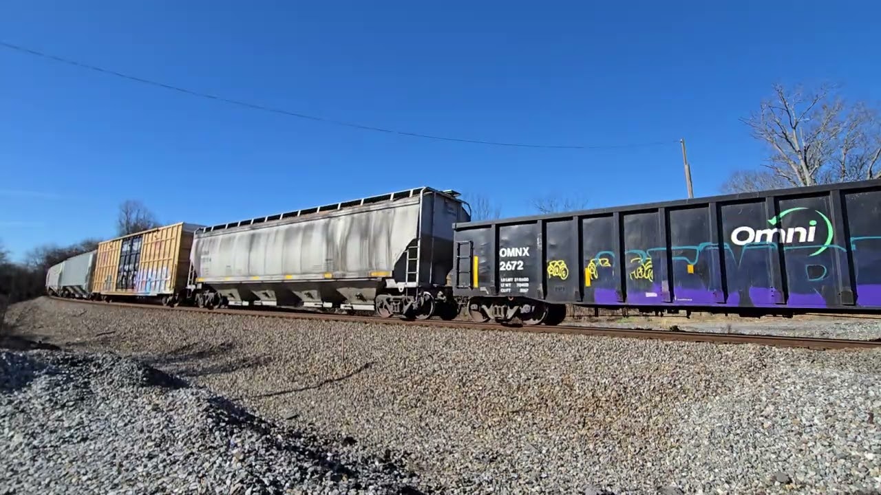 Norfolk Southern 168 heading North thru South Spring City, TN.