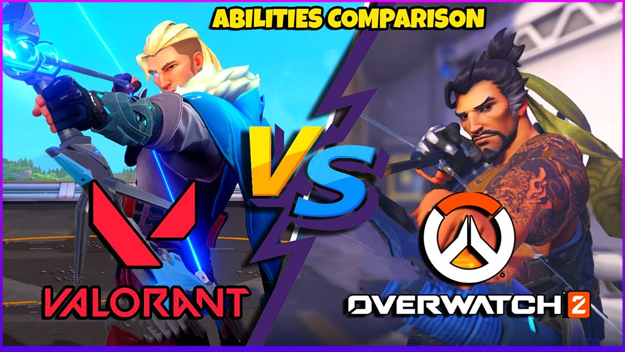 Valorant vs Overwatch 2 Comparison (Agent/Hero Abilities)