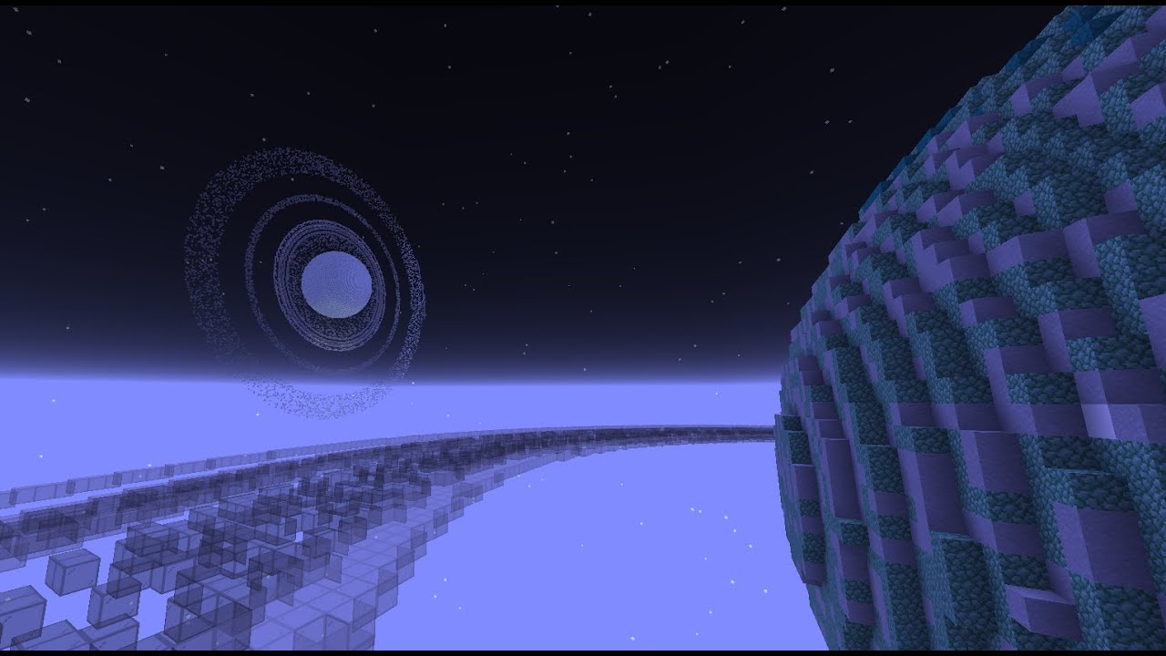 Making a minecraft scale model solar system since other youtubers suck at doing it