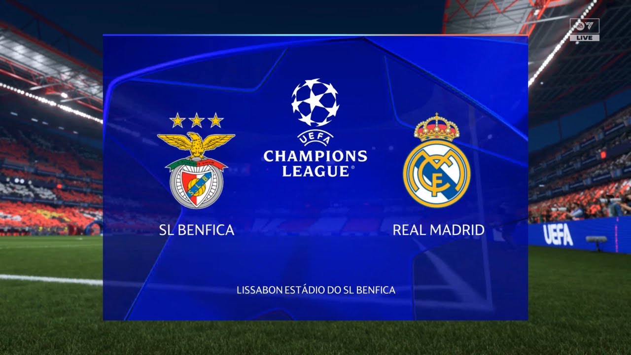 SL Benfica vs Real Madrid