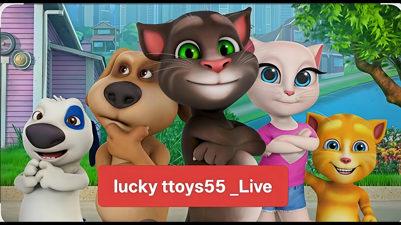 talking Tom 😹 funny live stream