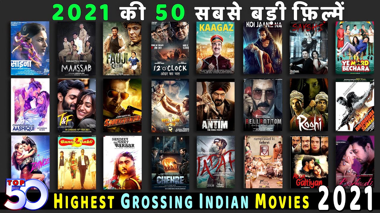 Top 50 Highest GROSSING Indian Movies Of 2021 | Bollywood's BIGGEST Hits of 2021 | Hit or Flop 2021.