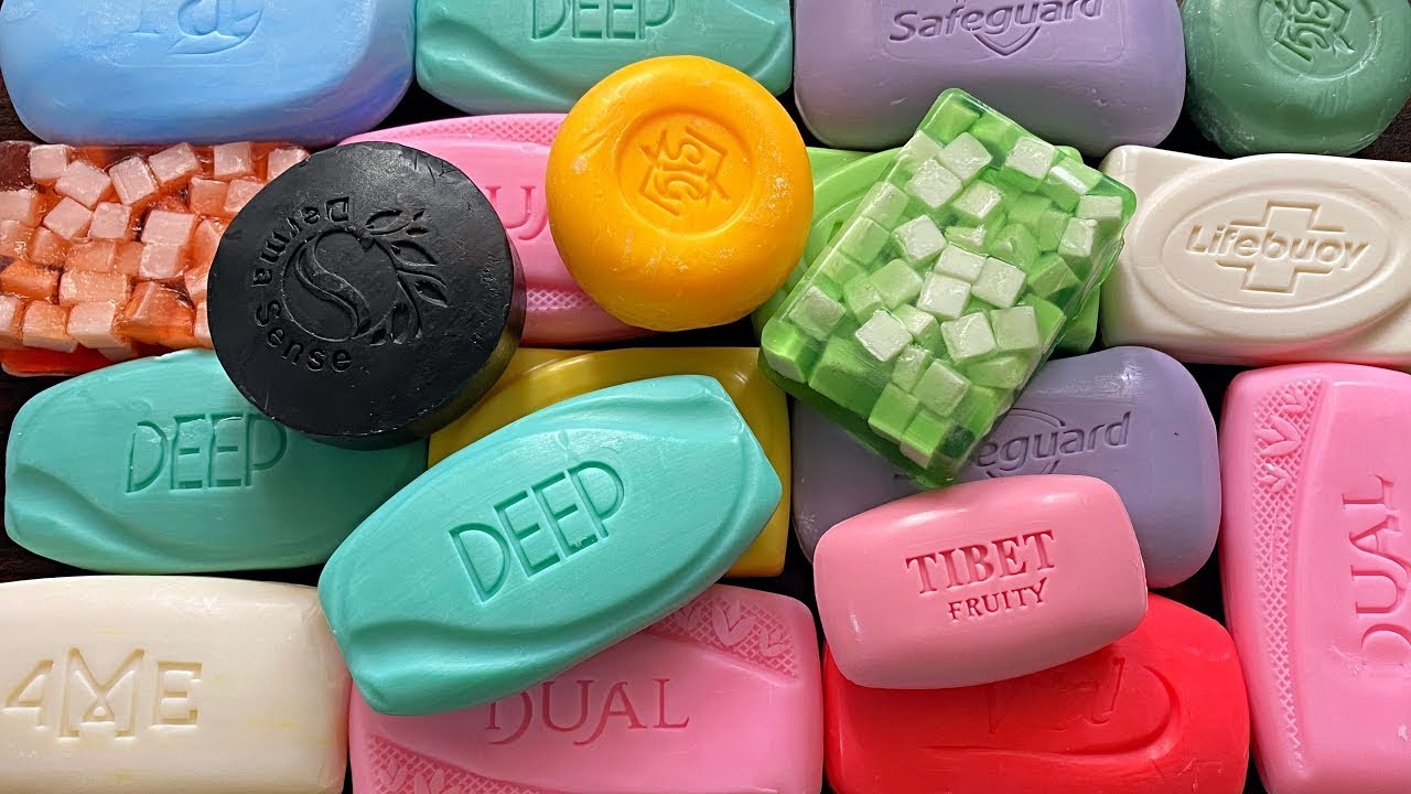 Soap opening HAUL. Unpacking soap ★Cutting soap cubes★FOAM&GLITTER&STARCH★