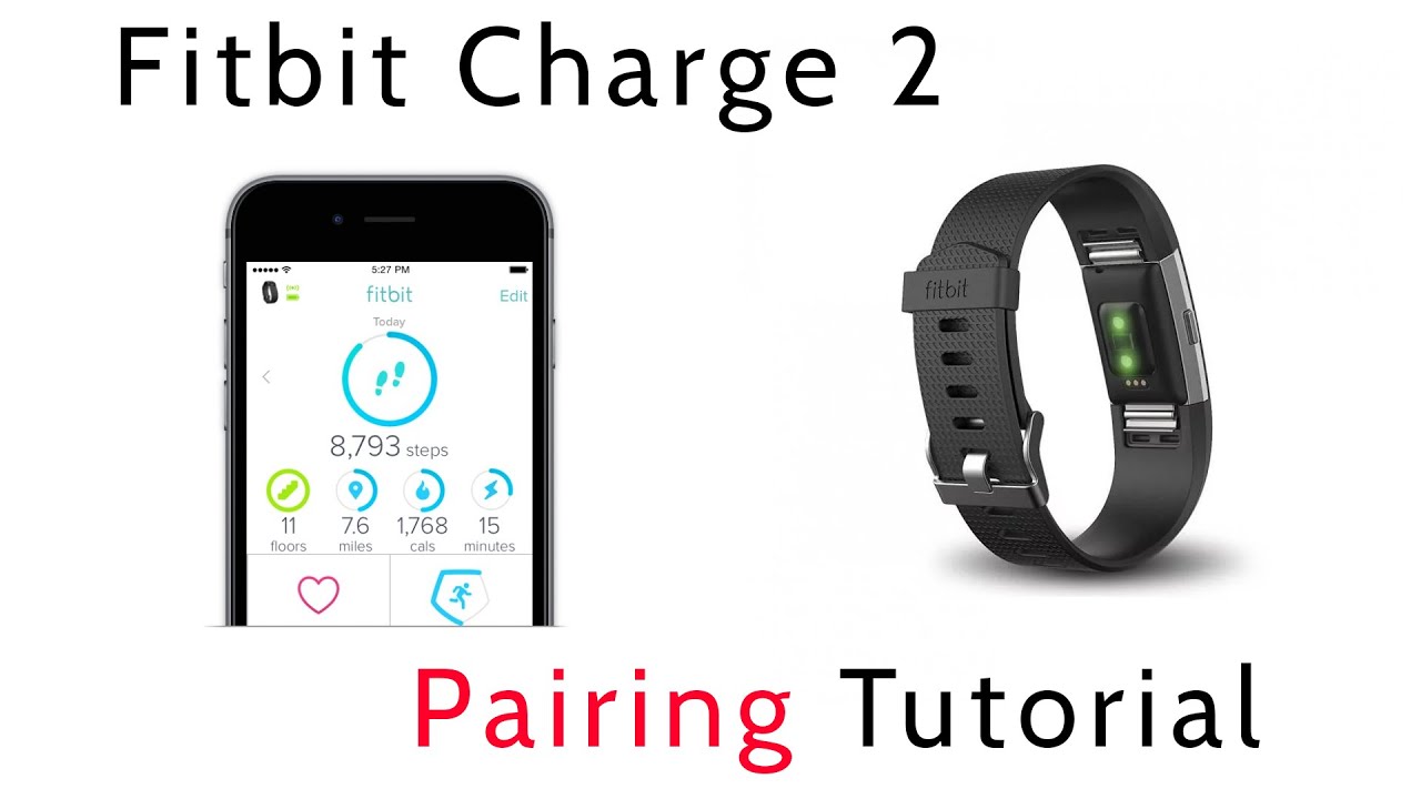 Инструкция по сопряжению Fitbit Charge 2