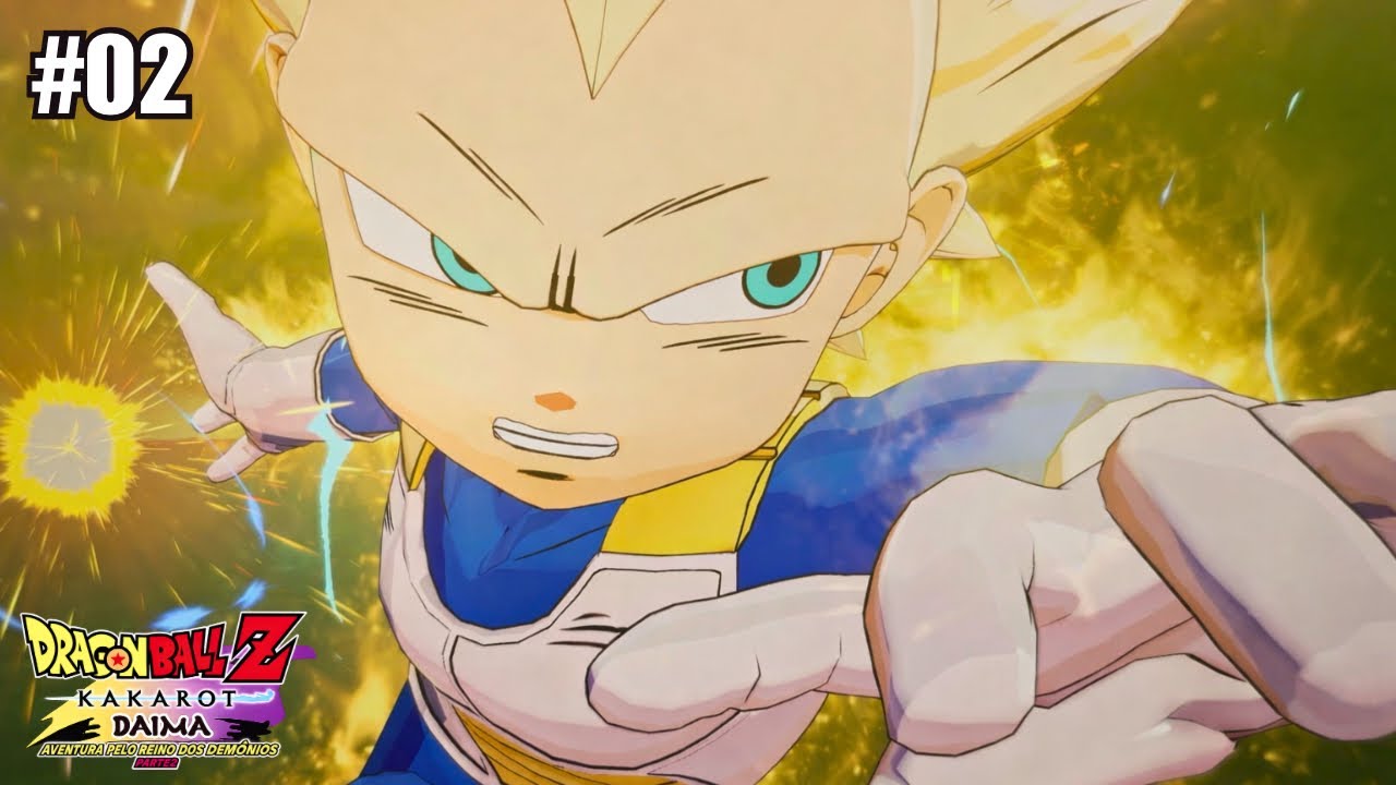 DRAGON BALL Z KAKAROT DAIMA Parte 2 - #02 | Vegeta SSJ 3 vs Tamagami 2