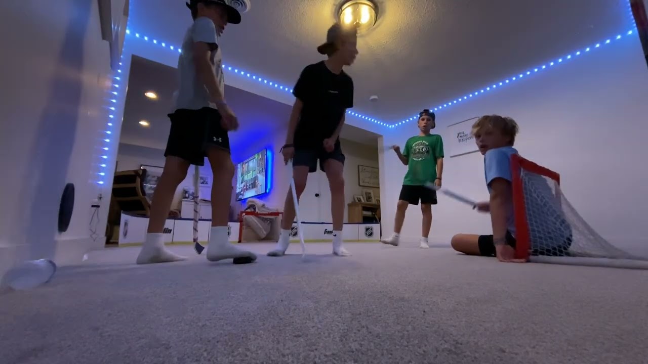 2v2 knee hockey part 3