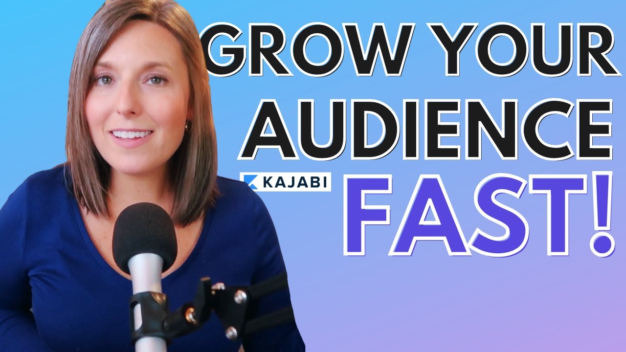 Grow Your Audience FAST with This Simple Strategy | $10K Kajabi Kickstart (PART 4 OF 6)