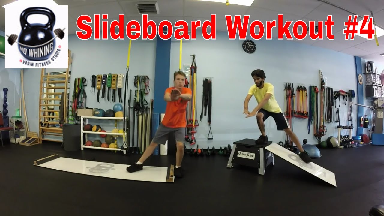 Slideboard Workout #4