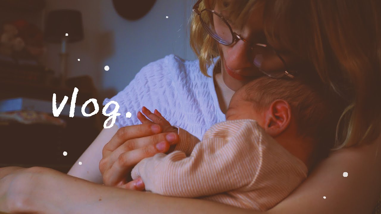 Et soudain, l'accouchement arriva ✨ le vlog de la fin de la grossesse et des premiers jours 💕