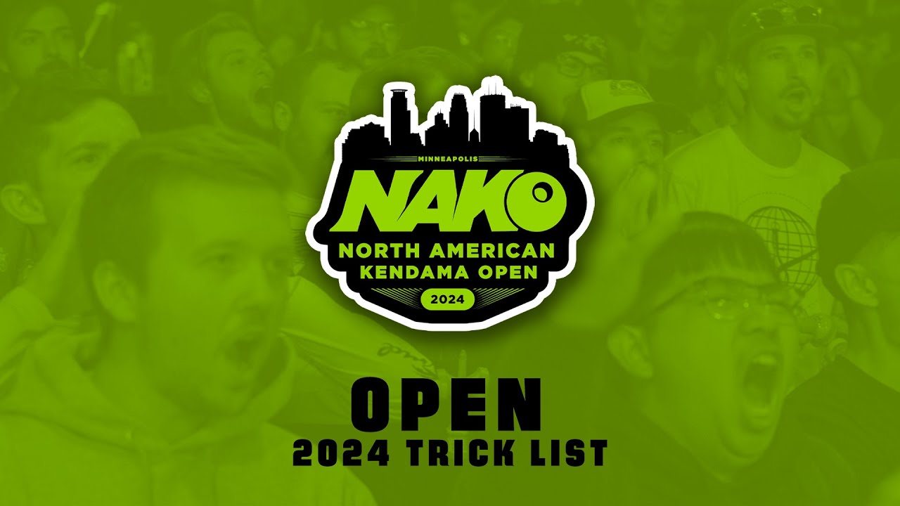 NAKO 2024 - Pro Open Division - Kendama Trick List