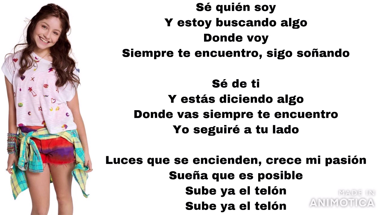 Soy Luna - Musica En Ti (letra)