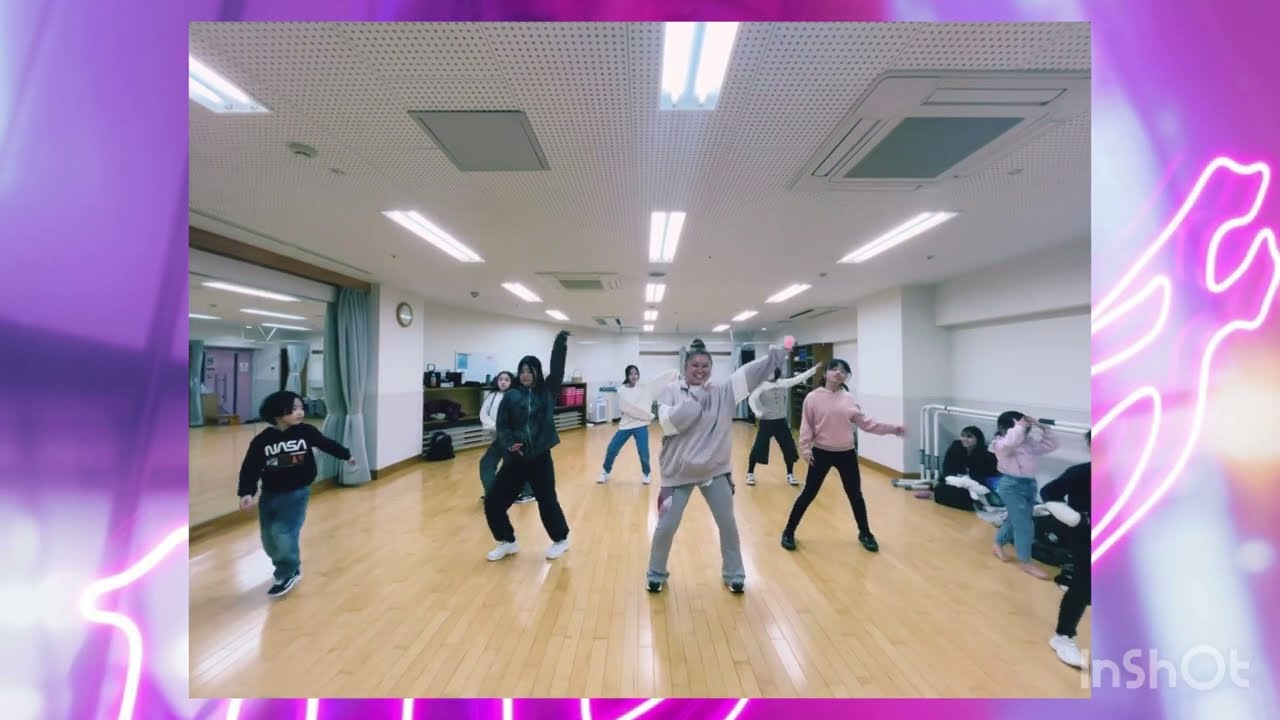 バックダンサー練習🩷【江戸走り編w】