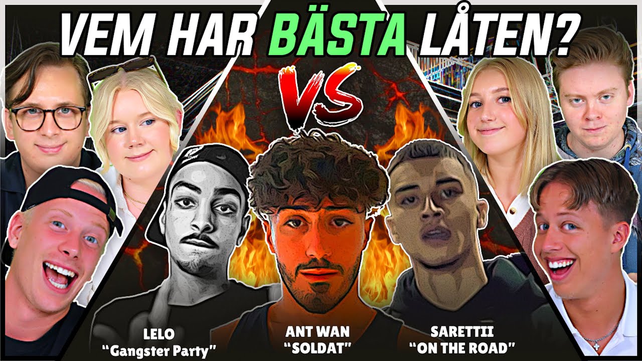 VEM HAR BÄSTA LÅTEN? (Ant Wan, Sarettii, Lelo) | Swedish Rap Reaction | #42