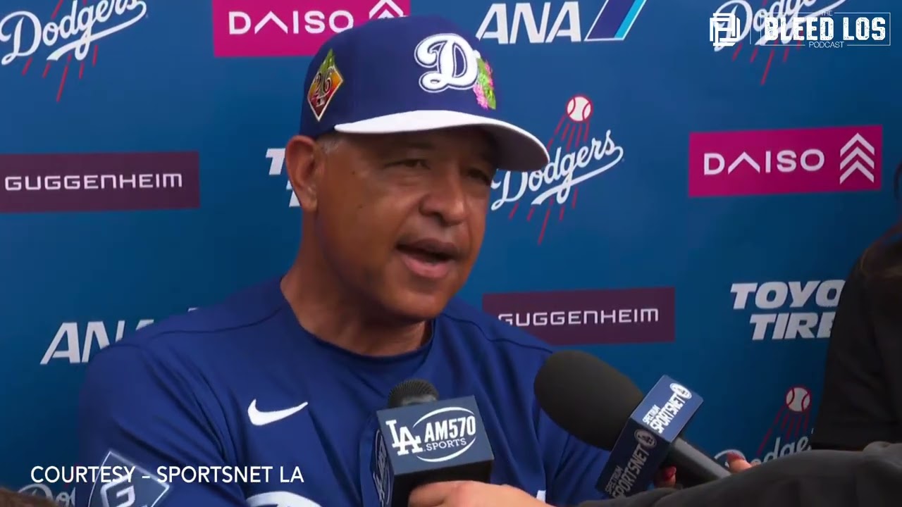 Dodgers Opening Day Blow: Tommy Edman OUT 🚨 Dave Roberts on Shohei, Snell & The Three-Peat!