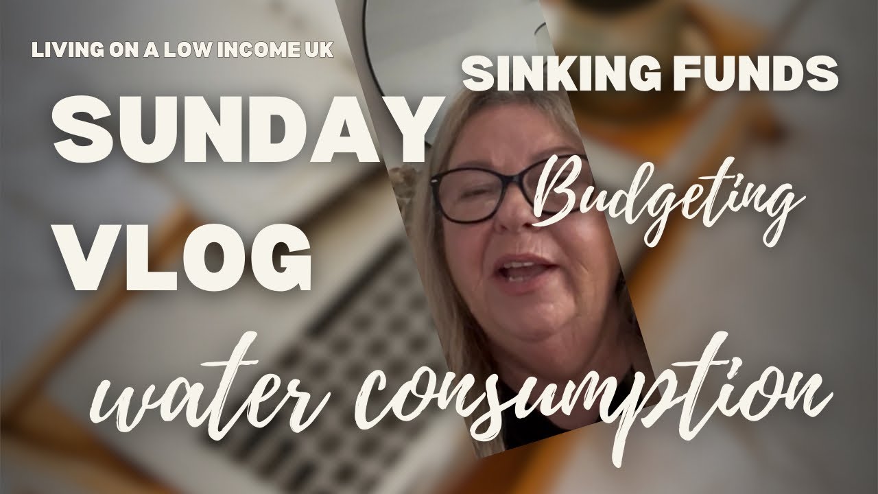 SINKING FUNDS FOR MARCH.  HOW I BUDGET & MY SHOCKING WATER CONSUMPTION