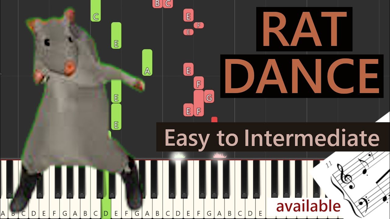 Chess Type Beat - Dancing Rat Meme | Piano Tutorial
